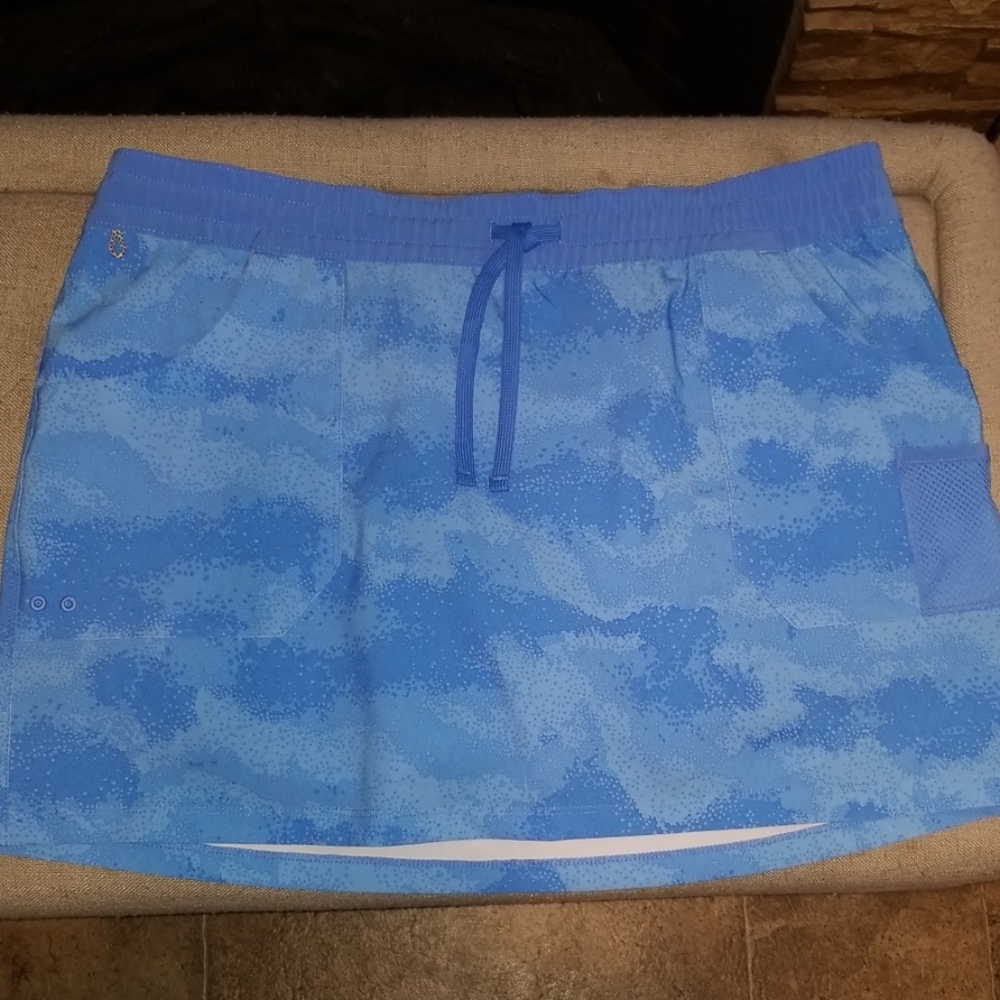Columbia Blue Skort